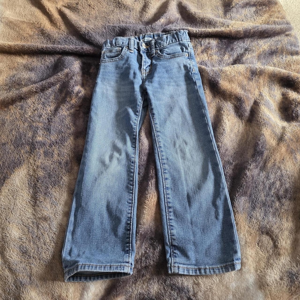 Classic Men's Blue Denim Jeans - Comfortable Straight Fit